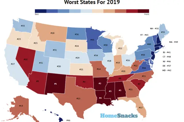 What Is The Most Popular State In The United States